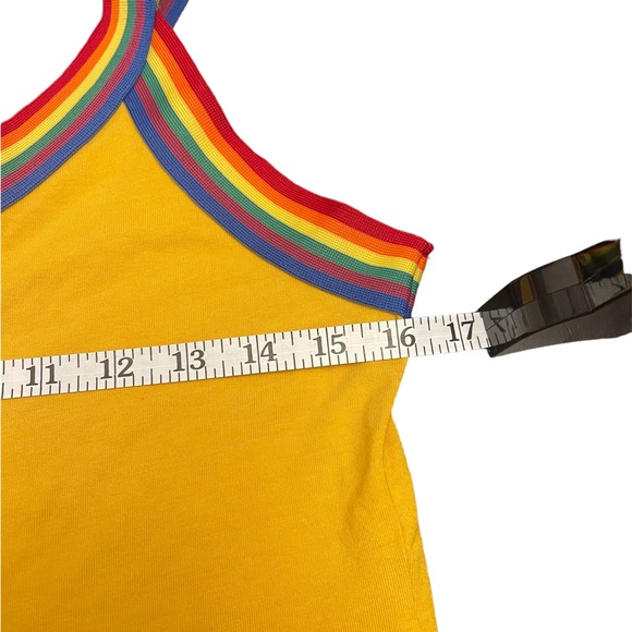 Rainbow strap tank - Picture 4 of 5